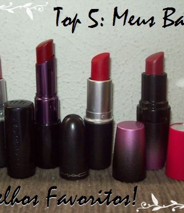 Top 5: Meus Batons Vermelhos Favoritos! #RedLipsDay2015