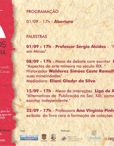 Encontros Com a Leitura – Setembro/2015