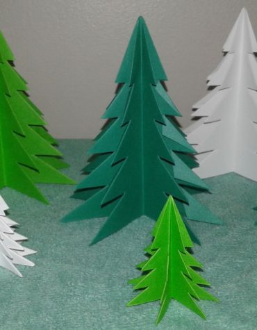 Árvore de Natal de Origami