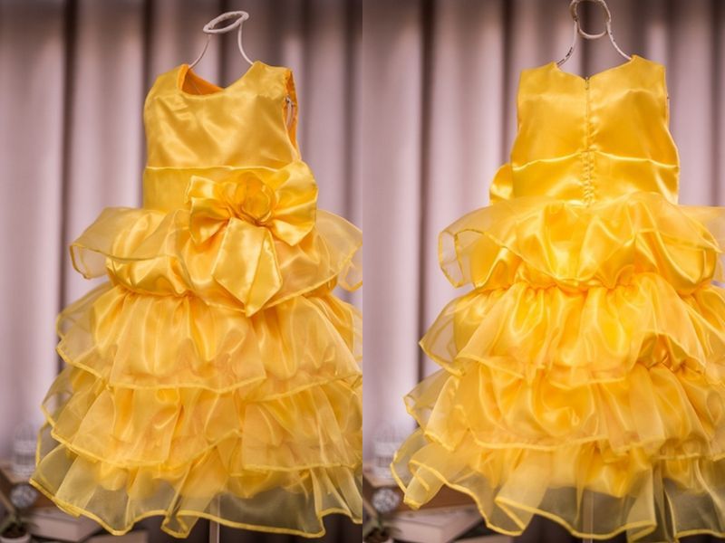 Vestidos infantis inspirados nas Princesas Disney