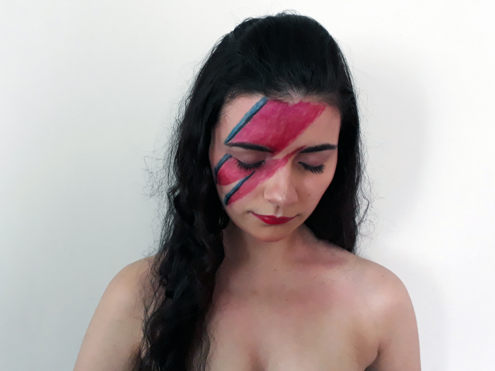 Maquiagens facinhas para o carnaval: Ziggy Stardust