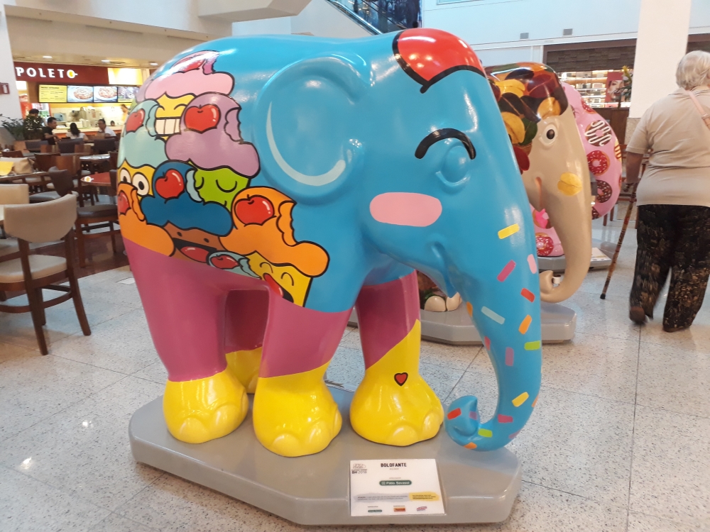Elephant Parade em Belo Horizonte