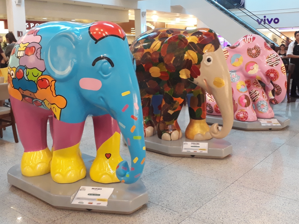Elephant Parade em Belo Horizonte
