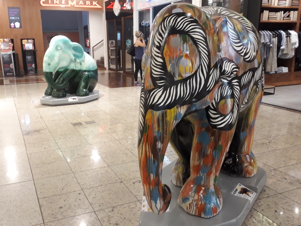 Elephant Parade em Belo Horizonte
