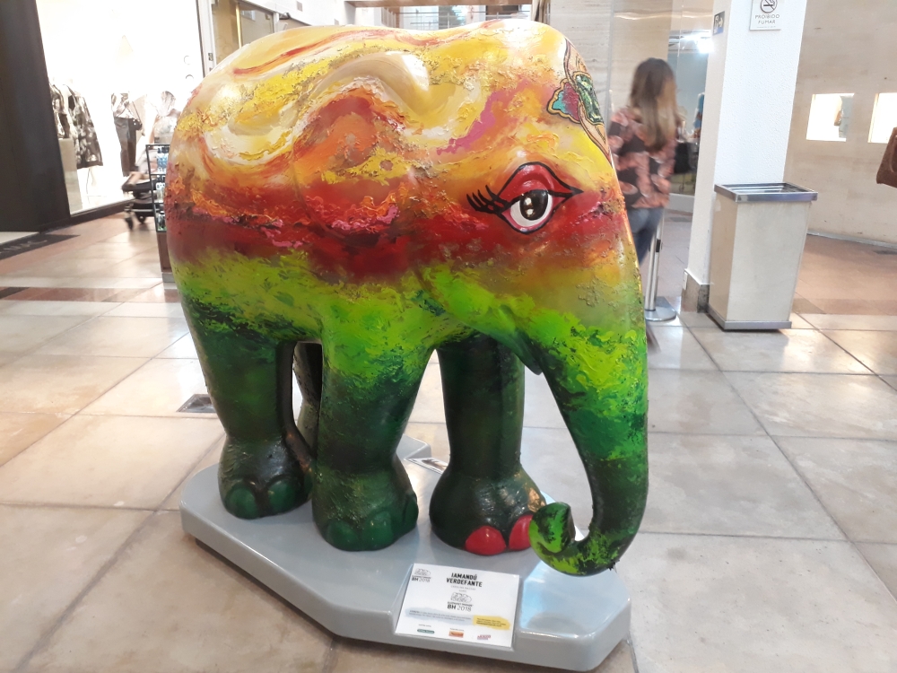 Elephant Parade em Belo Horizonte