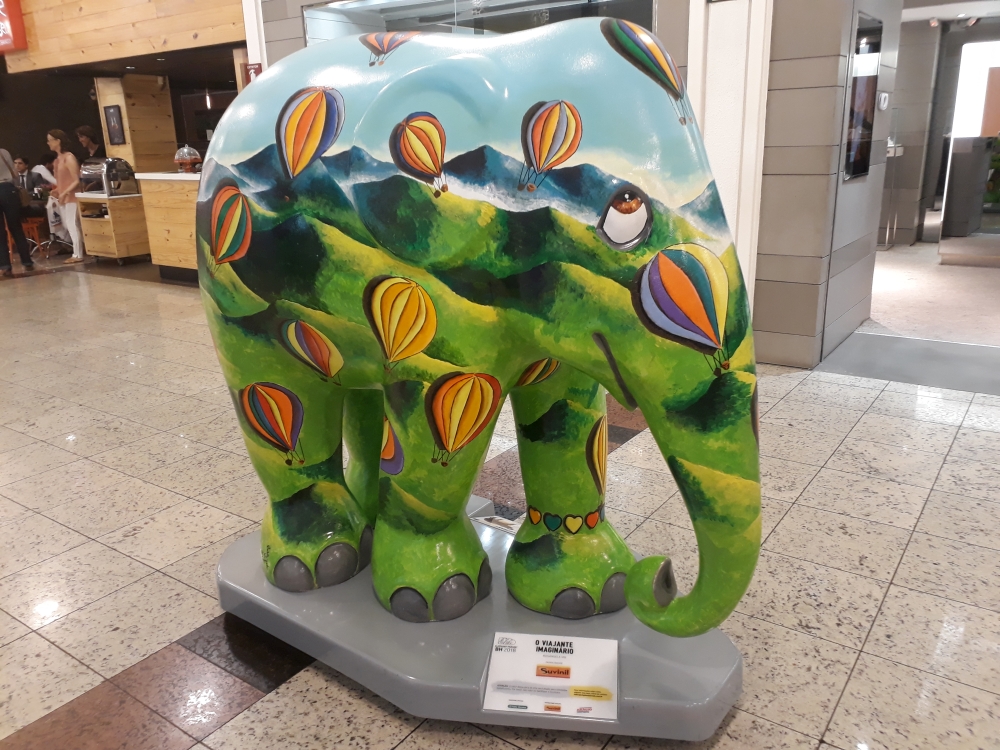 Elephant Parade em Belo Horizonte