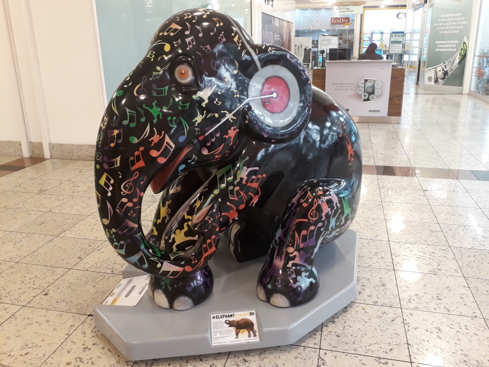 Elephant Parade em Belo Horizonte