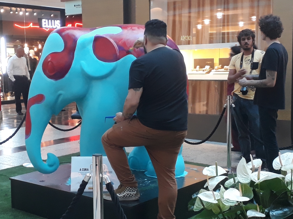 Elephant Parade em Belo Horizonte