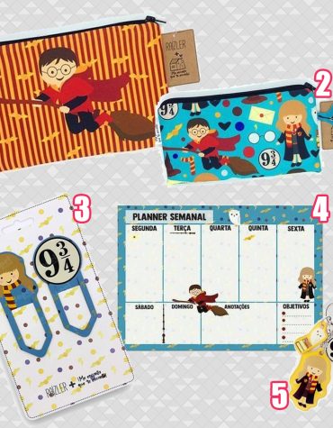 Linha de Harry Potter da Papel Picado Linha de Harry Potter da Papel Picado