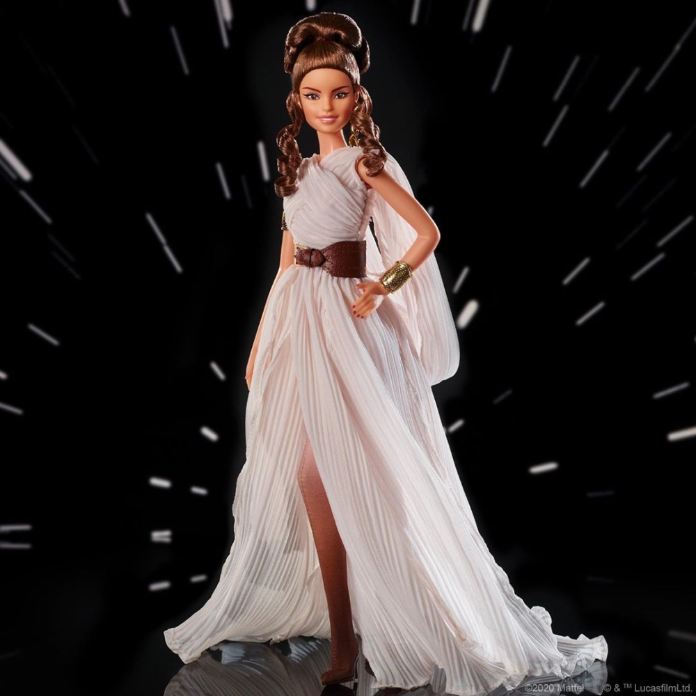 A linha da Barbie de Star Wars
