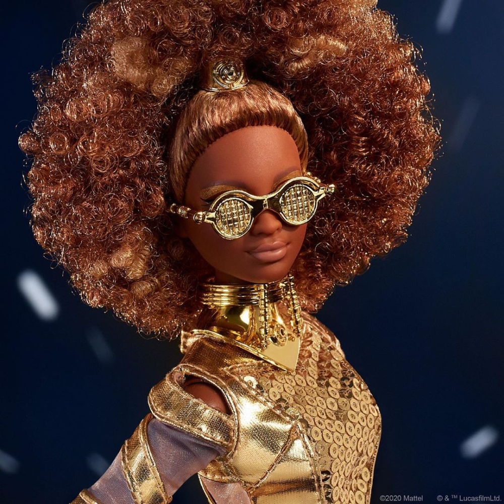 A linha da Barbie de Star Wars
