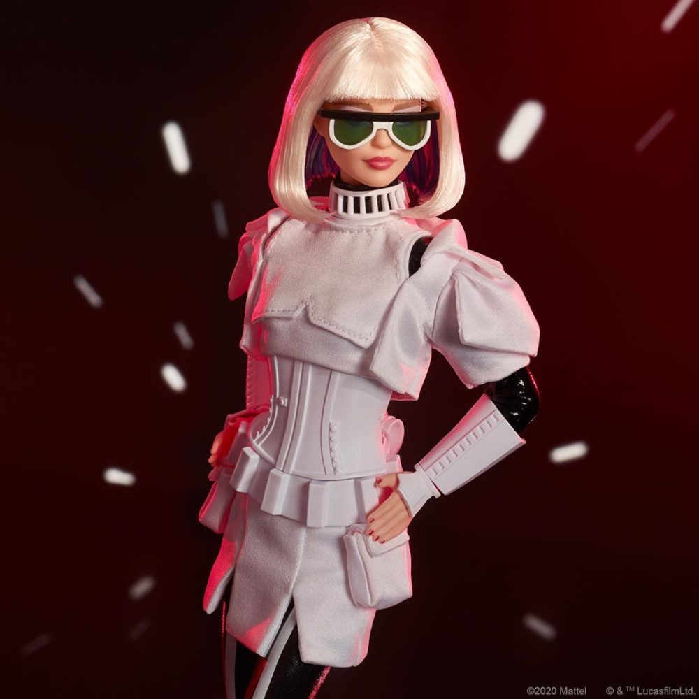 A linha da Barbie de Star Wars