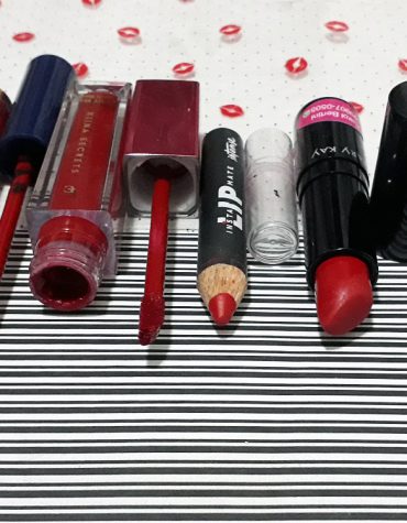 Meus batons vermelhos favoritos do momento!
